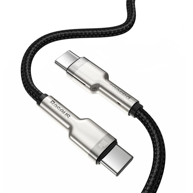 Baseus Cafule USB-C-USB-C kábel, 100 W, 2 m (fekete) Baseus Cafule USB-C-USB-C kábel, 100 W, 2 m (fekete)