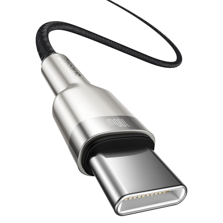 Baseus Cafule USB-C-USB-C kábel, 100 W, 2 m (fekete) Baseus Cafule USB-C-USB-C kábel, 100 W, 2 m (fekete)