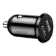 Baseus Grain Pro 2x USB 4.8A autós töltő (fekete) Baseus Grain Pro 2x USB 4.8A autós töltő (fekete)
