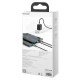 Baseus Rapid Series 3 az 1-ben kábel, micro-USB / Lightning / USB-C, 20 W, 1,5 m (fekete) Baseus Rapid Series 3 az 1-ben kábel, micro-USB / Lightning / USB-C, 20 W, 1,5 m (fekete)