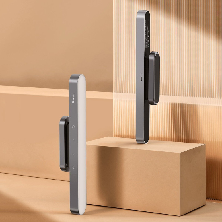 Baseus Magnetic mágneses lámpa érintőpanellel (szürke) Baseus Magnetic mágneses lámpa érintőpanellel (szürke)