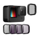 4 darabos Telesin CPL+ND 8/16/32 szűrőkészlet GoPro Hero 12 / 11 / 10 / 9 kamerához (GP-FLT-903)