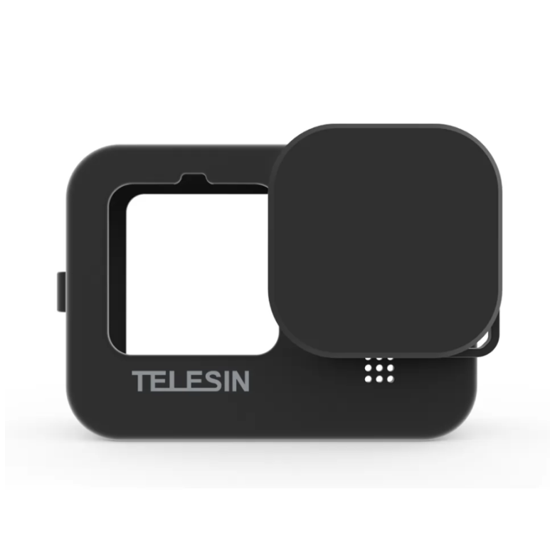 Telesin szilikon tok GoPro Hero 12 / 11 / 10 / 9 (fekete) GP-HER-041-BK