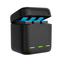 Telesin háromcsatornás töltődoboz GoPro Hero 12 / Hero 11 / Hero 10 / Hero 9 kamerákhoz