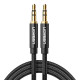 UGREEN AV112 mini-jack 3,5 mm-es kábel, AUX, 2 m (fekete) UGREEN AV112 mini-jack 3,5 mm-es kábel, AUX, 2 m (fekete)