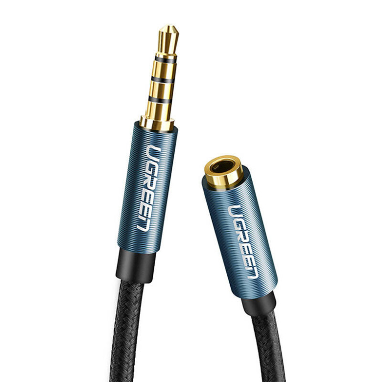 UGREEN AV118 Audió hosszabbító kábel, AUX jack 3,5 mm, 1 m (kék) UGREEN AV118 Audió hosszabbító kábel, AUX jack 3,5 mm, 1 m (kék)