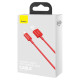 Baseus Superior Series USB-Lightning kábel, 2,4 A, 1 m (piros)