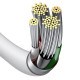 Baseus Superior Series USB-Lightning kábel, 2,4A, 0,25 m (fehér) Baseus Superior Series USB-Lightning kábel, 2,4A, 0,25 m (fehér)
