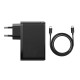 Baseus GaN2 Pro fali töltő, 2x USB + 2x USB-C, 100W, EU (fekete)