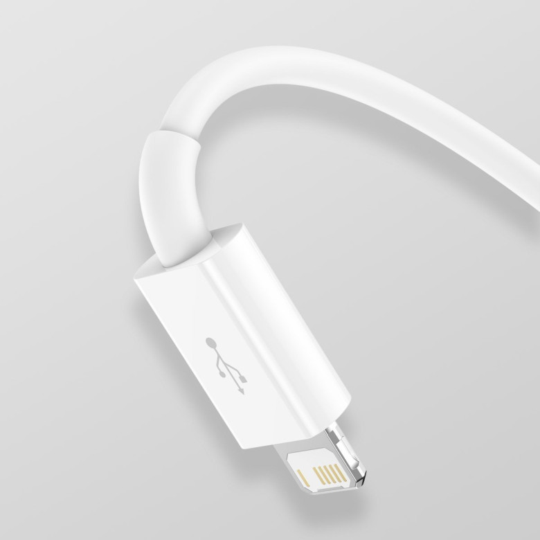 Baseus Superior Series 3 az 1-ben USB-kábel, USB - micro-USB / USB-C / Lightning, 3,5 A, 1,5 m (fehér) Baseus Superior Series 3 az 1-ben USB-kábel, USB - micro-USB / USB-C / Lightning, 3,5 A, 1,5 m (fehér)