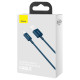 Baseus Superior Series USB-Lightning kábel, 2,4A, 1 m (kék)
