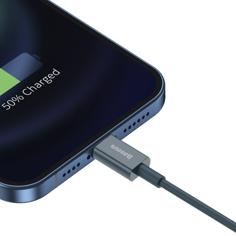Baseus Superior Series USB-Lightning kábel, 2,4A, 1 m (kék) Baseus Superior Series USB-Lightning kábel, 2,4A, 1 m (kék)
