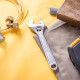Deli Tools állítható kulcs EDL008A, 8
