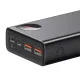 Powerbank Baseus Adaman Metal 20000mAh, PD, QC 3.0, 65W, 2xUSB + USB-C + micro USB, (fekete)