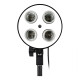 Stúdió szett Puluz LED softbox 50x70cm, állvány, LED izzók 4 db PU5071EU