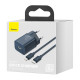 Baseus Super Si gyorstöltő 1C 20W, 1 m-es USB-C-Lightning kábellel (kék)