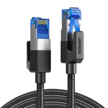 UGREEN NW153 Fonott hálózati kábel, Ethernet RJ45, Cat.8, F/FTP, 1,5m (fekete) UGREEN NW153 Fonott hálózati kábel, Ethernet RJ45, Cat.8, F/FTP, 1,5m (fekete)