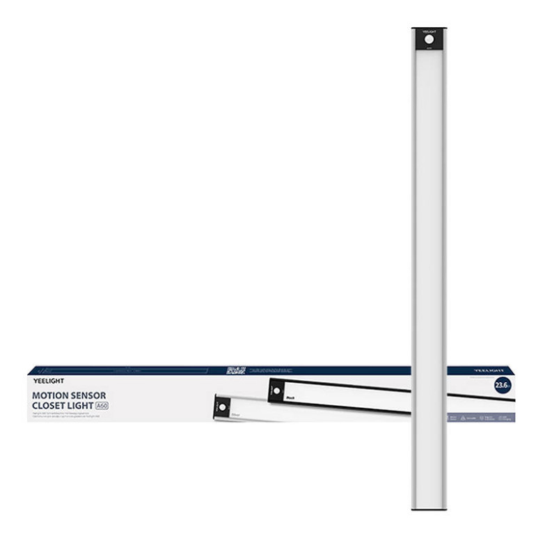 Yeelight A60 mozgásérzékelő szekrényvilágítás 60cm, 2700K (ezüst)
