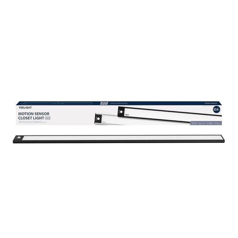 Yeelight bútorvilágítás mozgásérzékelővel, 60 cm (fekete) Yeelight bútorvilágítás mozgásérzékelővel, 60 cm (fekete)