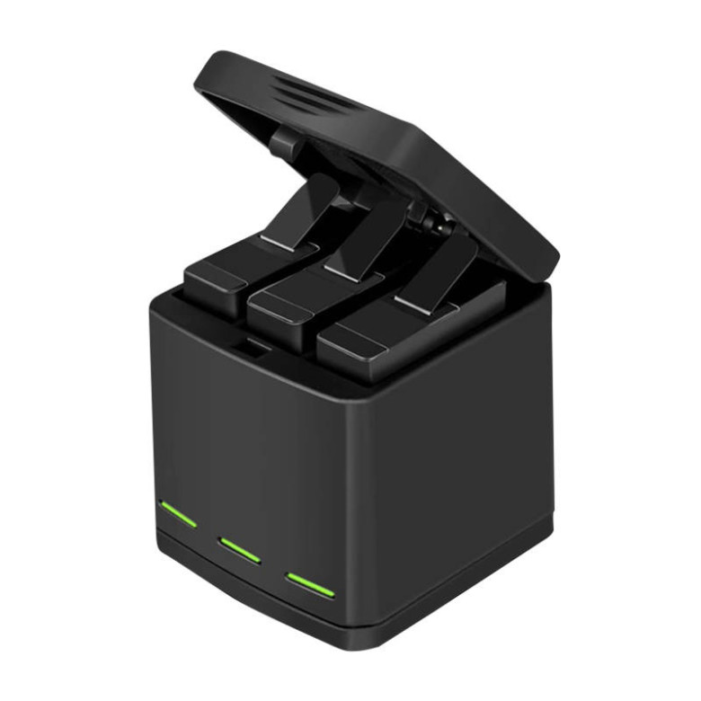 Telesin Box háromcsatornás töltő GoPro Hero 5/6/7/8 + 2 akkumulátorhoz (GP-BNC-801) Telesin Box háromcsatornás töltő GoPro Hero 5/6/7/8 + 2 akkumulátorhoz (GP-BNC-801)