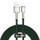 Baseus Cafule USB-Lightning kábel, 2,4A, 2m (zöld)