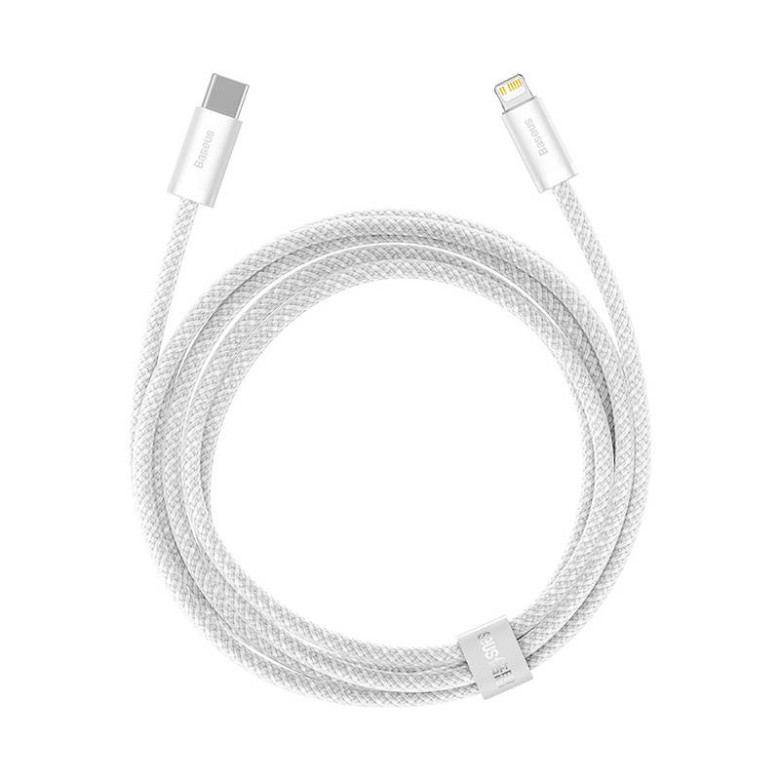 Kábel USB-C do Lightning Baseus Dynamic Series, 20W, 2m (biały) Kábel USB-C do Lightning Baseus Dynamic Series, 20W, 2m (biały)