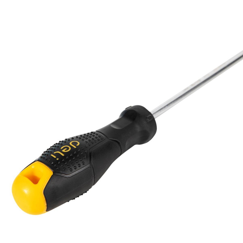 Deli Tools laposfejű csavarhúzó EDL6261501, 6x150mm (fekete) Deli Tools laposfejű csavarhúzó EDL6261501, 6x150mm (fekete)
