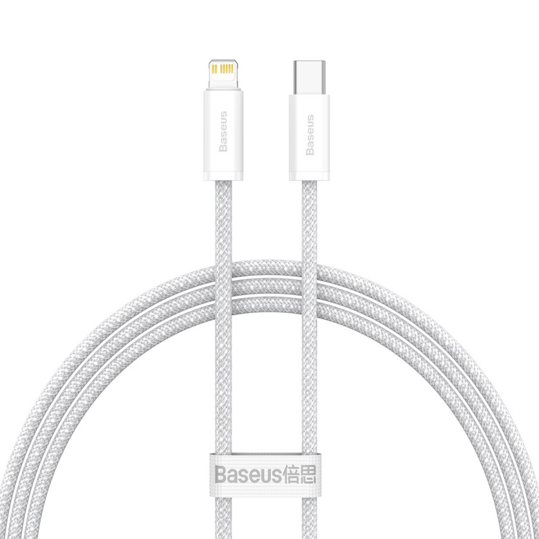 Baseus Dynamic USB-C Lightning kábel 20W, 1m (fehér) Baseus Dynamic USB-C Lightning kábel 20W, 1m (fehér)