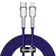 Kábel USB-C do Lightning Baseus Cafule, 20W, 2m (fioletowy) Kábel USB-C do Lightning Baseus Cafule, 20W, 2m (fioletowy)