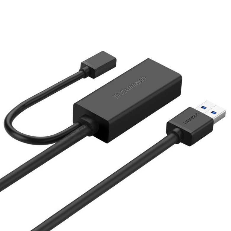 UGREEN US175, USB 3.0, micro USB, hosszabbító kábel, 5m (fekete)
