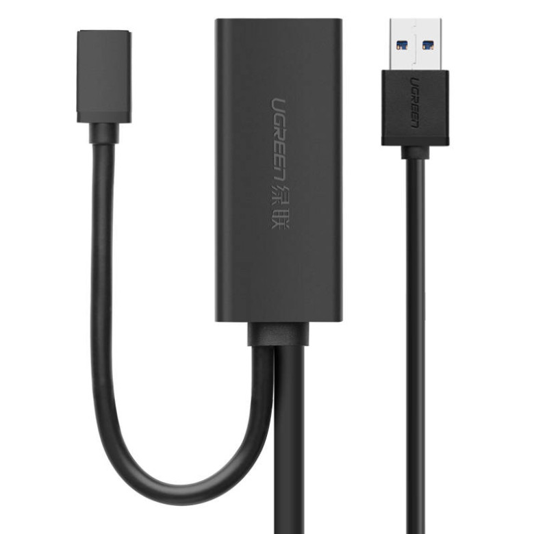 UGREEN US175, USB 3.0, micro USB, hosszabbító kábel, 5m (fekete)