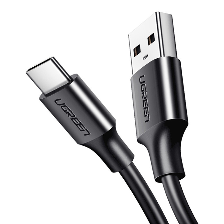 UGREEN US287  USB és USB-C kábel, 3 m (fekete)