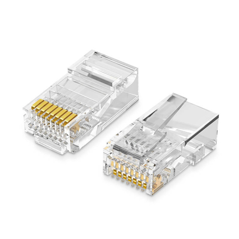 UGREEN NW110 RJ45 Ethernet csatlakozó, 8P/8C, Cat.5/5e, UTP (100 db) UGREEN NW110 RJ45 Ethernet csatlakozó, 8P/8C, Cat.5/5e, UTP (100 db)