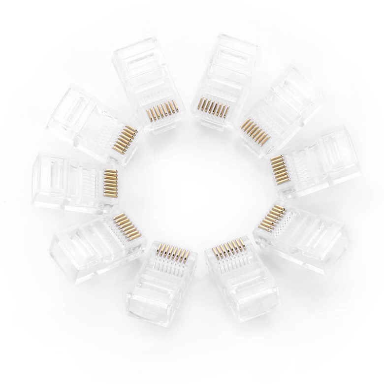 UGREEN NW110 RJ45 Ethernet csatlakozó, 8P/8C, Cat.5/5e, UTP (100 db) UGREEN NW110 RJ45 Ethernet csatlakozó, 8P/8C, Cat.5/5e, UTP (100 db)