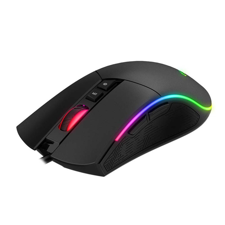 Havit GAMENOTE MS1001S RGB játék egér 800-4800 DPI Havit GAMENOTE MS1001S RGB játék egér 800-4800 DPI