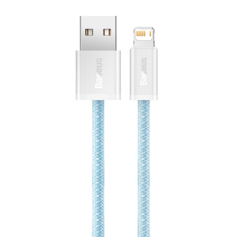 Baseus Dynamic USB-Lightning kábel, 2,4A, 2m (kék) Baseus Dynamic USB-Lightning kábel, 2,4A, 2m (kék)