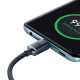 USB-C-USB-C Baseus Crystal Shine kábel, 100W, 1,2m (fekete)