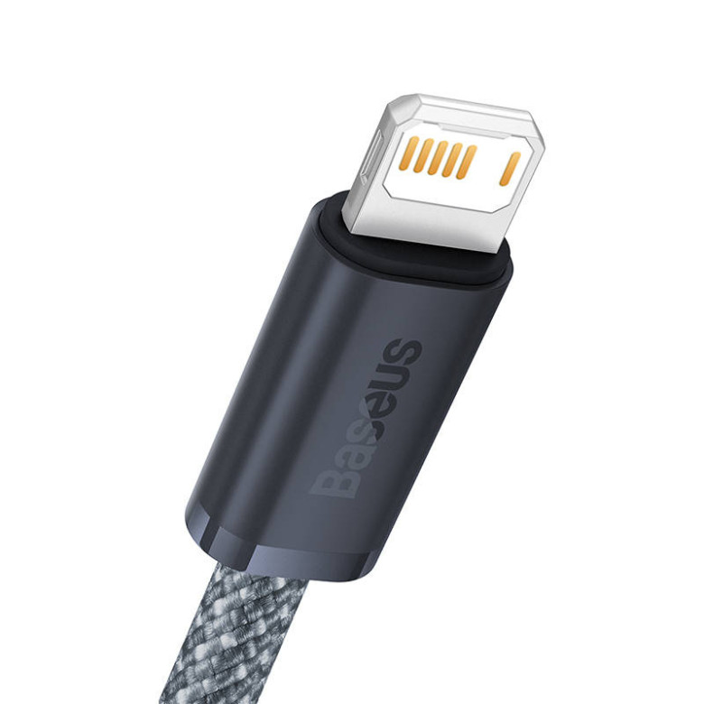 Baseus Dynamic Series USB-Lightning kábel, 2.4A, 1m (szürke) Baseus Dynamic Series USB-Lightning kábel, 2.4A, 1m (szürke)