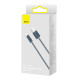 Baseus Dynamic Series USB-Lightning kábel, 2.4A, 1m (szürke)