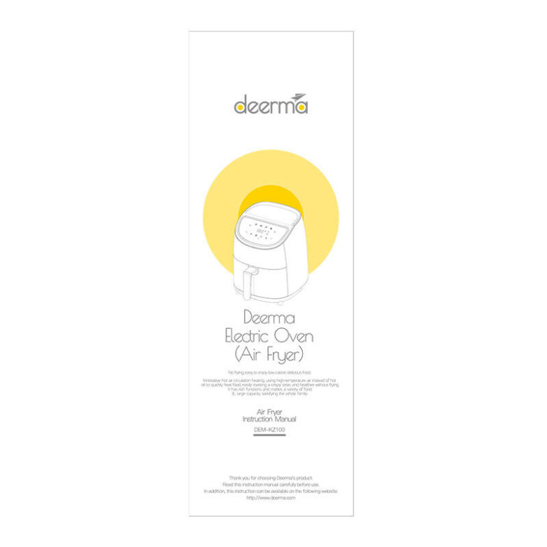 Deerma  KZ100  Légfritőz, 1000W