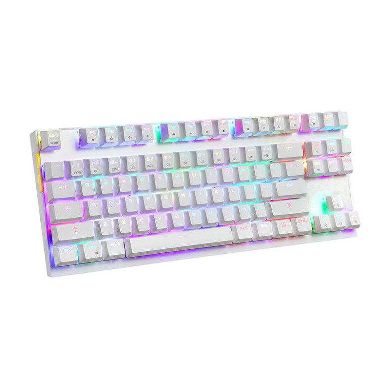Motospeed K82 RGB mechanikus billentyűzet (fehér) Motospeed K82 RGB mechanikus billentyűzet (fehér)