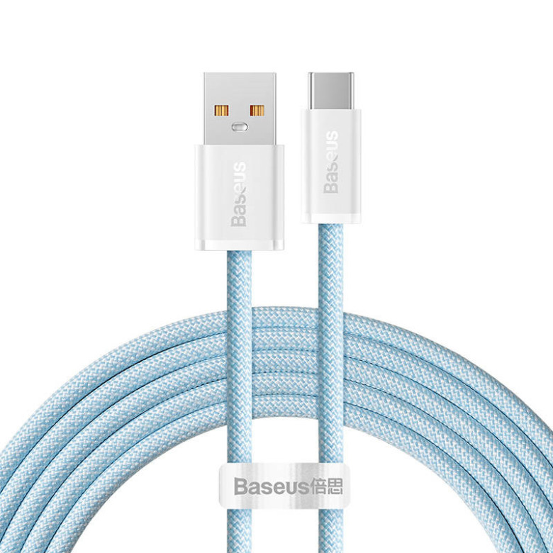 Baseus Dynamic Series USB-USB-C kábel, 100W, 2m (kék) Baseus Dynamic Series USB-USB-C kábel, 100W, 2m (kék)