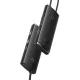 Baseus Lite Series 6 az 1-ben Hub, USB-C-2x USB 3.0+USB-C+HDMI+SD/TF (fekete)