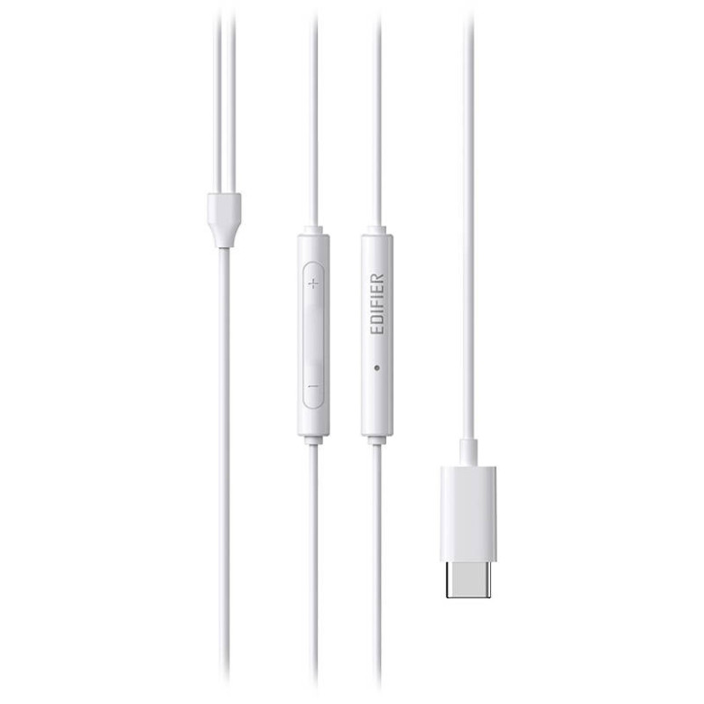 Edifier P180, USB-C Vezetékes fülhallgató (fehér) Edifier P180, USB-C Vezetékes fülhallgató (fehér)