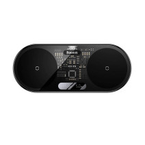 Baseus Digitális LED Kijelző Kettős Qi vezeték nélküli töltő, 20W Baseus Digitális LED Kijelző Kettős Qi vezeték nélküli töltő, 20W