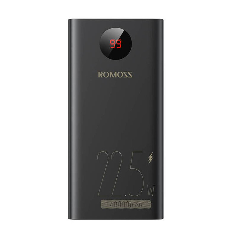 Powerbank Romoss PEA40PF 40000mAh, 22.5W (fekete)