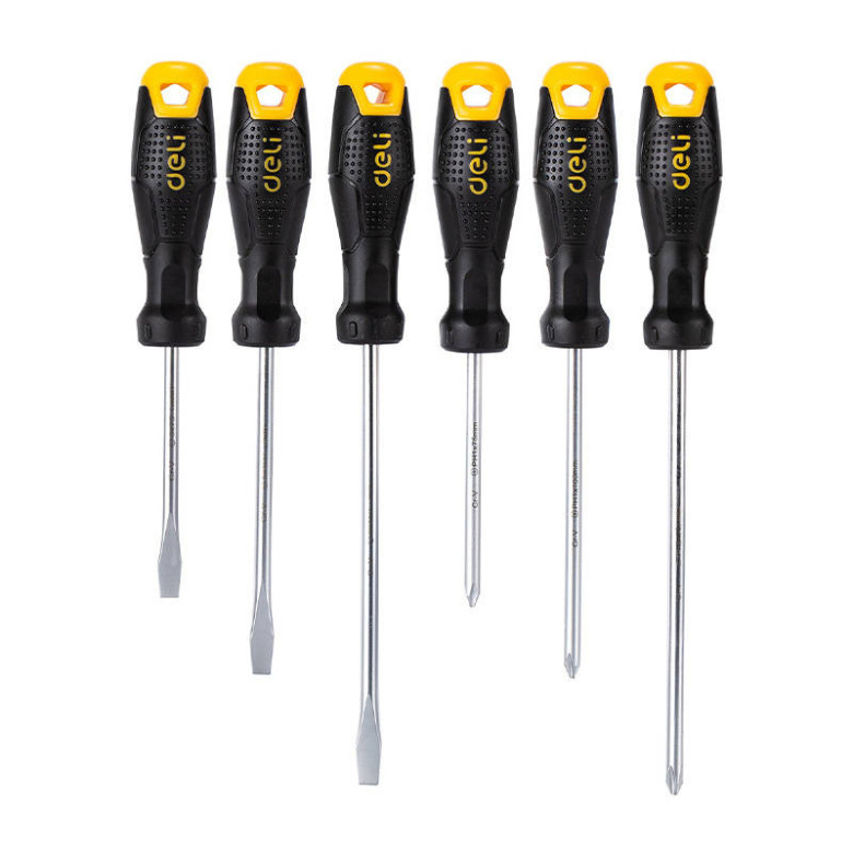 Deli Tools csavarhúzó készlet EDL620006, mágnessel, 6 db