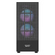 Darkflash A290 számítógépház + 3 RGB ventilátor (fekete) Darkflash A290 számítógépház + 3 RGB ventilátor (fekete)