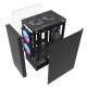 Darkflash A290 számítógépház + 3 RGB ventilátor (fekete) Darkflash A290 számítógépház + 3 RGB ventilátor (fekete)
