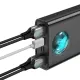 Powerbank Baseus Amblight 30000mAh, 4xUSB, USB-C, 65W (fekete)